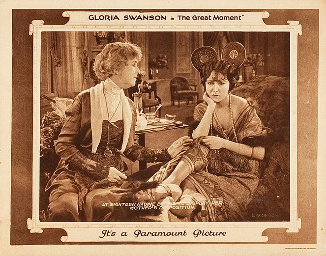 The Great Moment - Lobbykarten - Gloria Swanson