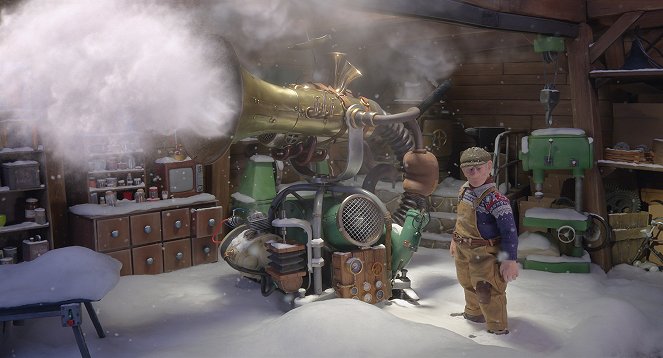 Sluník a Ludvík a sněhový stroj - Z filmu