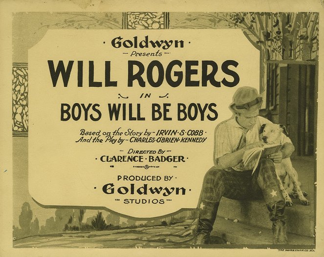 Boys Will Be Boys - Cartões lobby