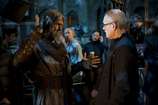 Seventh Son - Van de set - Jeff Bridges, Sergey Bodrov