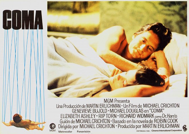 Coma - Fotocromos - Michael Douglas, Geneviève Bujold