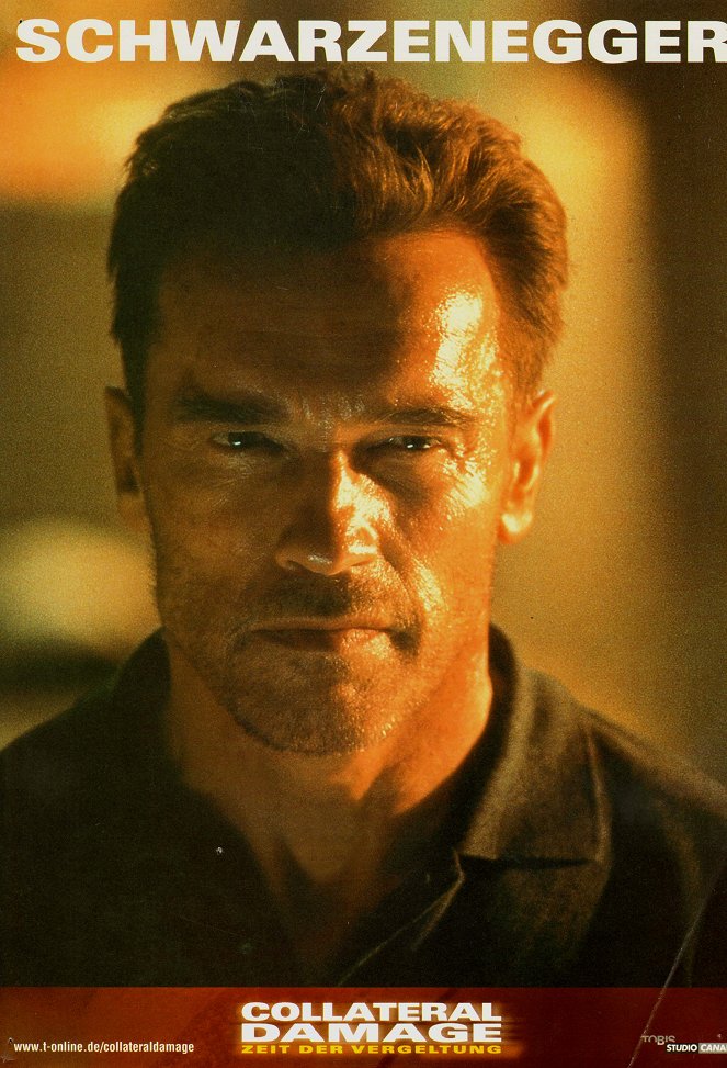 Na własną rękę - Lobby karty - Arnold Schwarzenegger