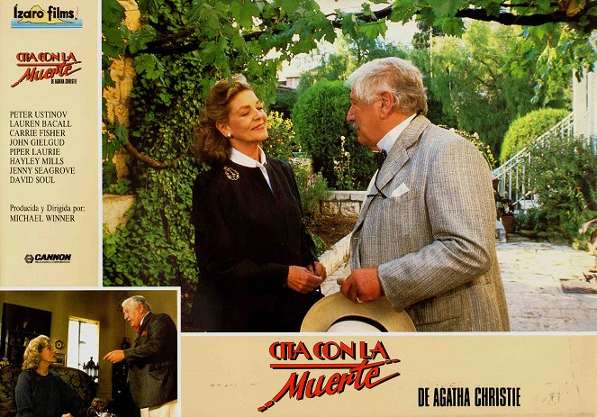 Agatha Christien Hänet täytyy tappaa - Mainoskuvat - Lauren Bacall, Peter Ustinov