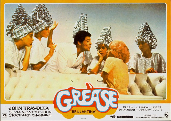 Grease - Lobbykarten - Frankie Avalon, Stockard Channing, Didi Conn
