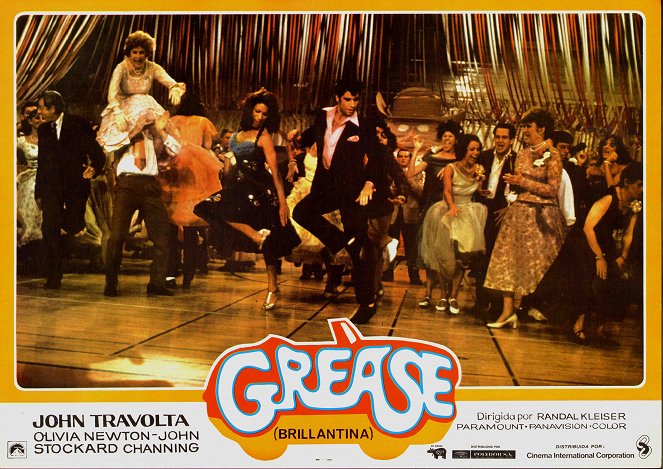 Grease - Lobby Cards - Dody Goodman, Annette Charles, John Travolta, Eve Arden