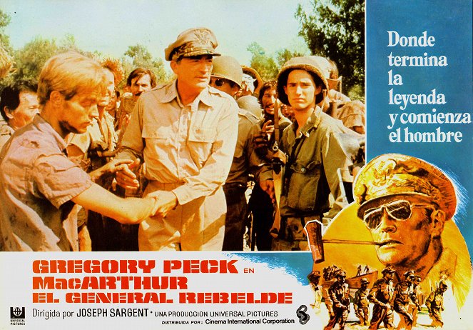 MacArthur, de generaal rebel - Lobbykaarten - Gregory Peck