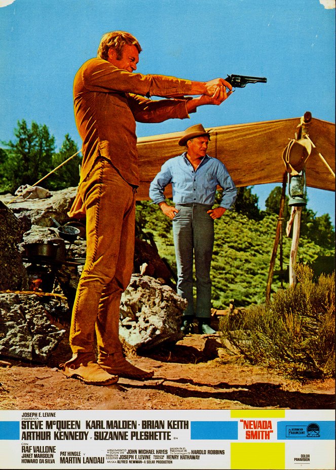 Nevada Smith - Lobby Cards - Steve McQueen, Brian Keith