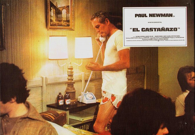 Schlappschuß - Lobbykarten - Paul Newman