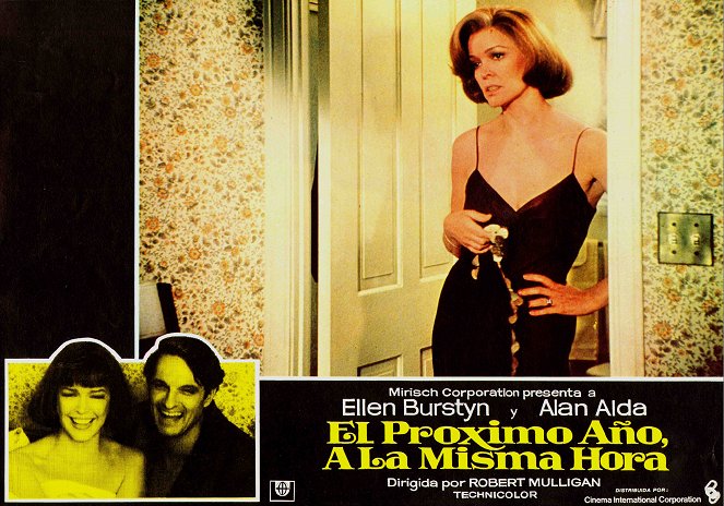 Za rok o tej samej porze - Lobby karty - Ellen Burstyn