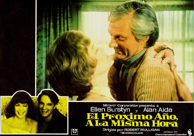 Za rok o tej samej porze - Lobby karty - Ellen Burstyn, Alan Alda