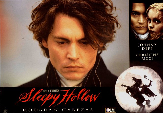 A Lenda do Cavaleiro sem Cabeça - Cartões lobby - Johnny Depp