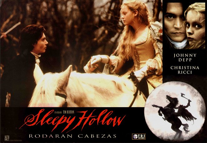 Sleepy Hollow - Lobbykarten - Johnny Depp, Christina Ricci
