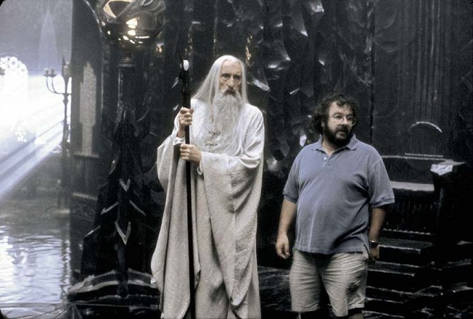 The Lord of the Rings: The Fellowship of the Ring - Van de set - Christopher Lee, Peter Jackson