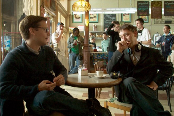 Homem-Aranha 2 - De filmagens - Tobey Maguire, Sam Raimi