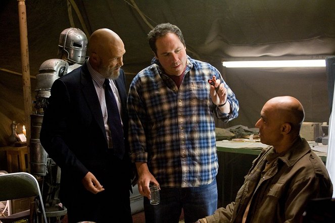Iron Man - Z natáčení - Jeff Bridges, Jon Favreau