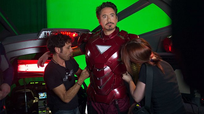 Iron Man - Z natáčení - Robert Downey Jr.