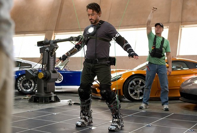 Iron Man - Dreharbeiten - Robert Downey Jr.