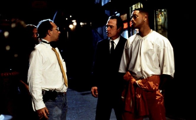 MIB - Homens de Negro - De filmagens - Barry Sonnenfeld, Tommy Lee Jones, Will Smith