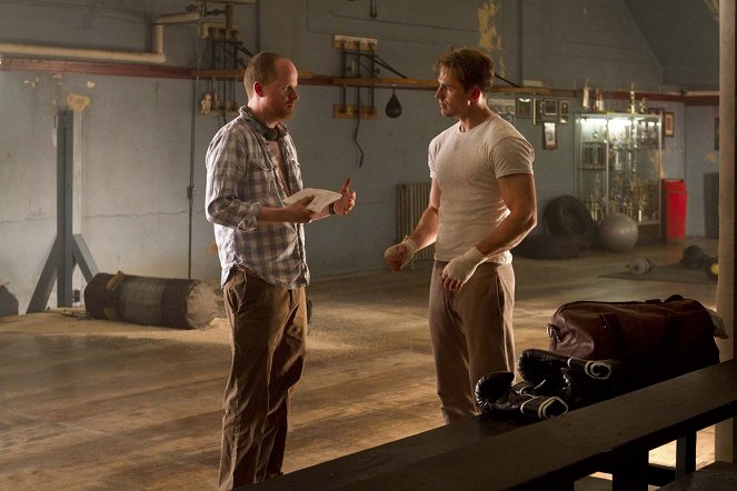 Avengers - Z natáčení - Joss Whedon, Chris Evans