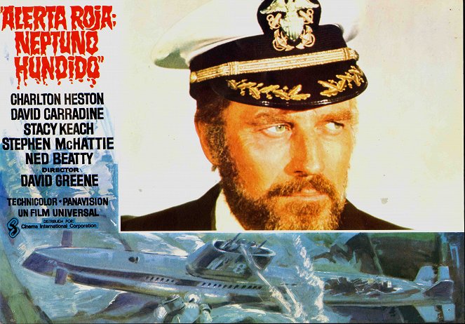 Sauvez le Neptune - Cartes de lobby - Charlton Heston