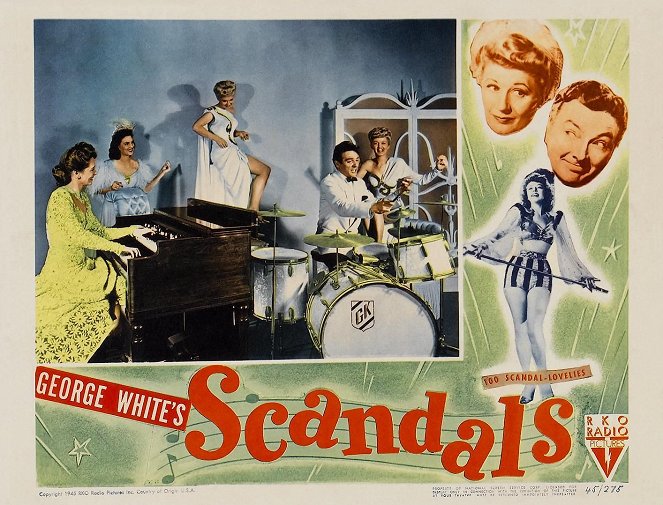 George White's Scandals - Lobbykarten