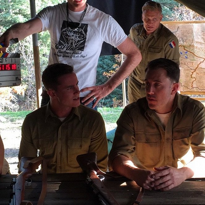 War Pigs - Tournage - Ryan Kelley, Dolph Lundgren, Steven Luke