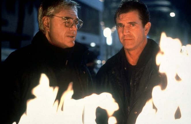 Smrtonosná zbraň 4 - Z natáčení - Richard Donner, Mel Gibson