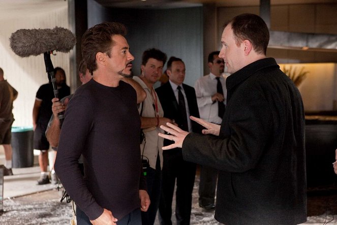 Homem de Ferro 2 - De filmagens - Robert Downey Jr.