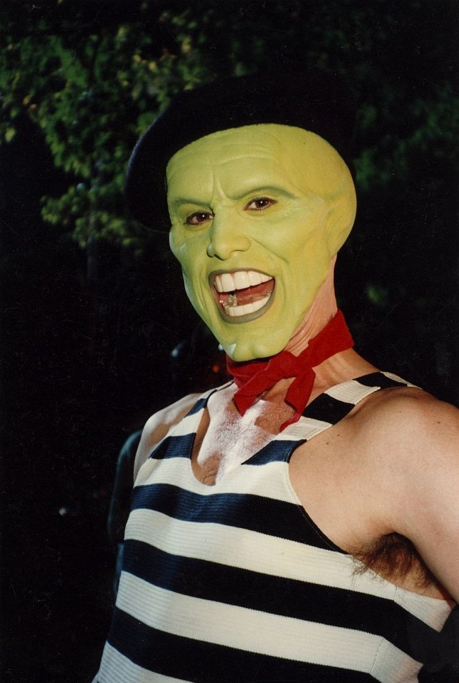 The Mask - Naamio - Kuvat kuvauksista - Jim Carrey