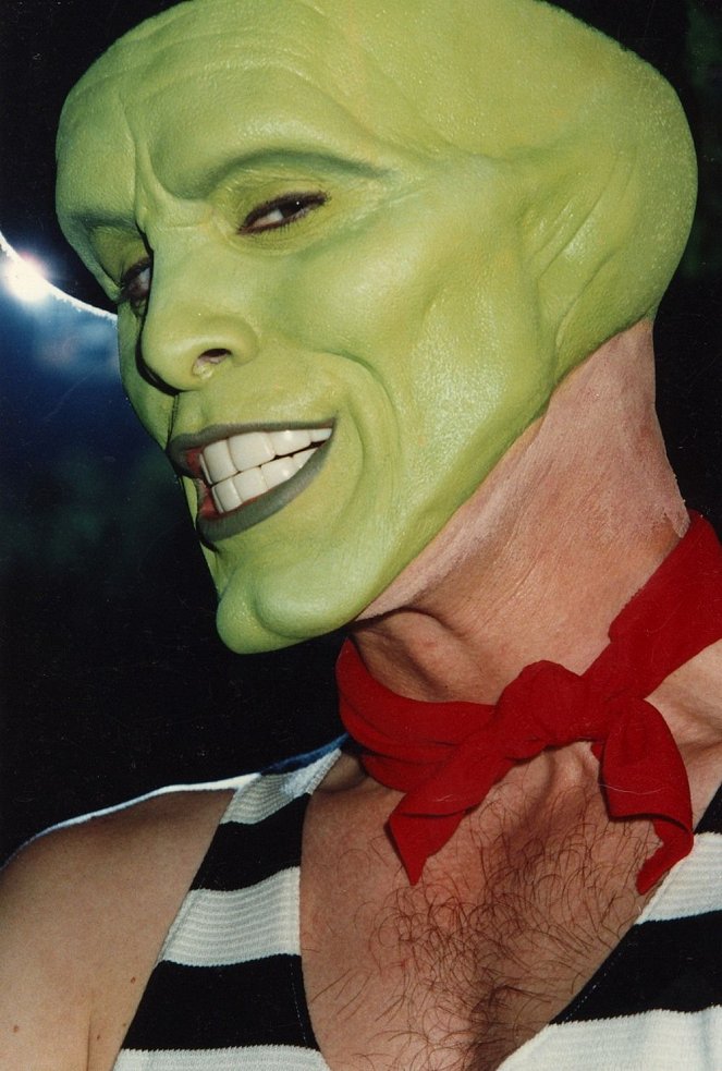A maszk - Forgatási fotók - Jim Carrey