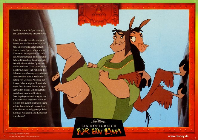 Kuzco, l'empereur mégalo - Cartes de lobby