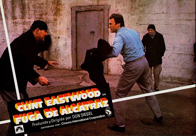 Flucht von Alcatraz - Lobbykarten - Clint Eastwood