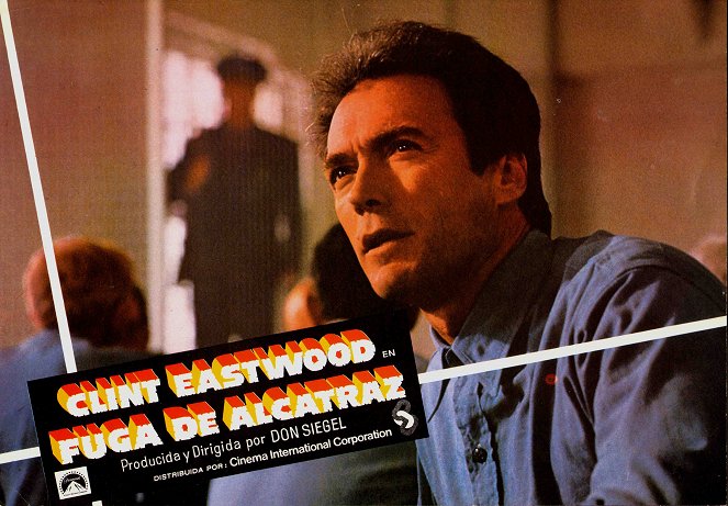 Ucieczka z Alcatraz - Lobby karty - Clint Eastwood