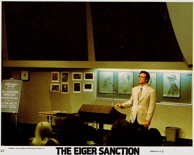 La Sanction - Cartes de lobby - Clint Eastwood
