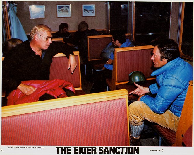 La Sanction - Cartes de lobby - George Kennedy, Clint Eastwood