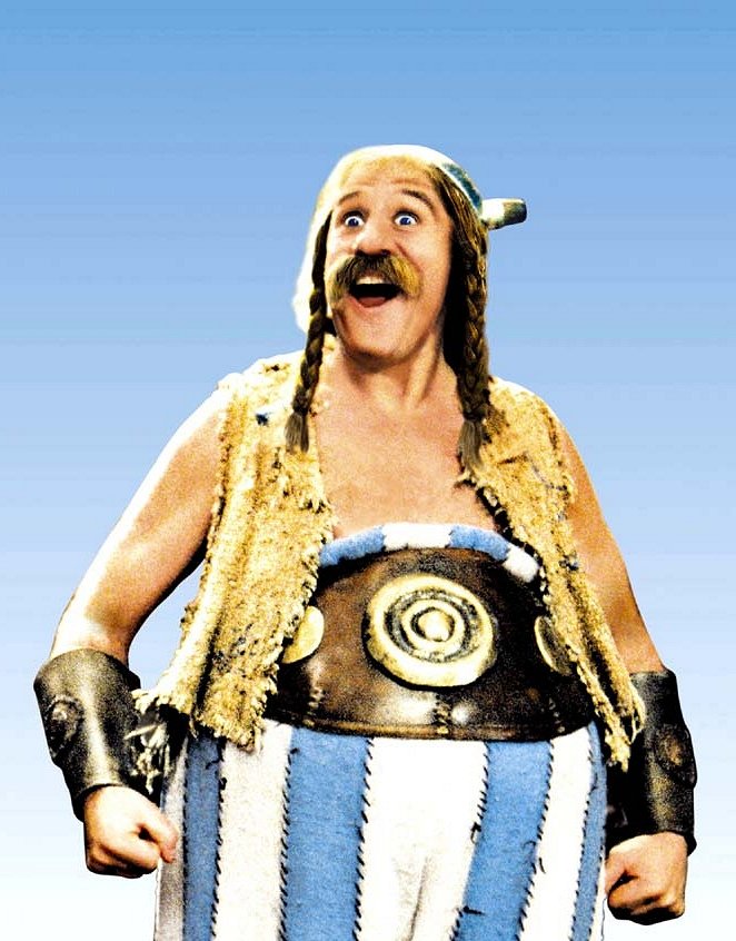 Astérix y Obélix contra César - Promoción - Gérard Depardieu