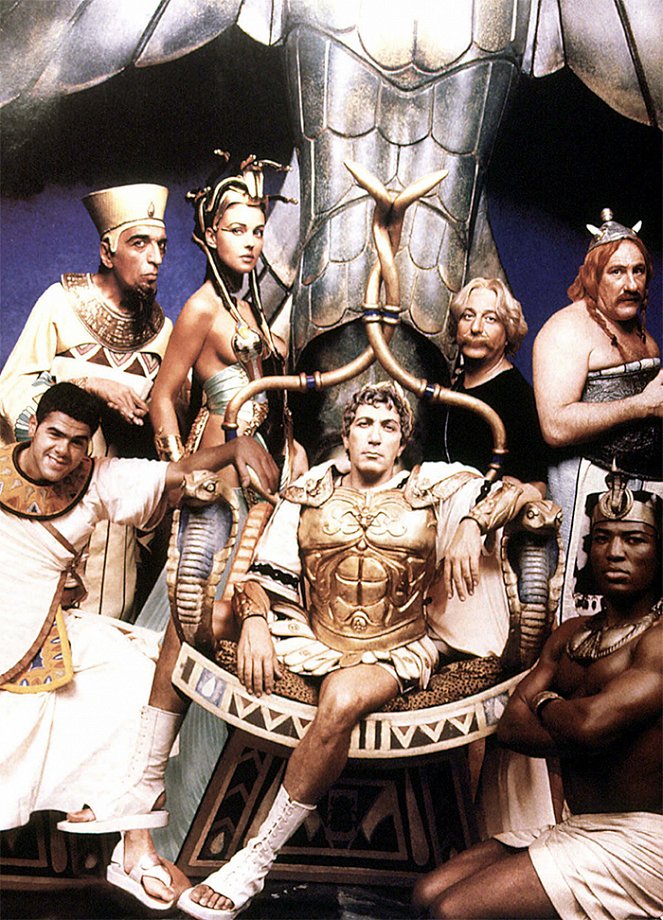 Astérix y Obélix: Misión Cleopatra - Promoción - Jamel Debbouze, Gérard Darmon, Monica Bellucci, Alain Chabat, Christian Clavier, Gérard Depardieu