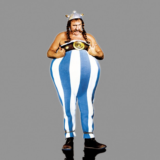 Asterix bei den Olympischen Spielen - Werbefoto - Gérard Depardieu