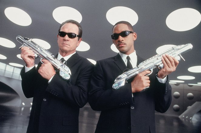 Men in Black - Sötét zsaruk 2 - Filmfotók - Tommy Lee Jones, Will Smith