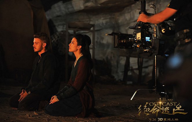 Croisades - Tournage - Hayden Christensen, Crystal Liu