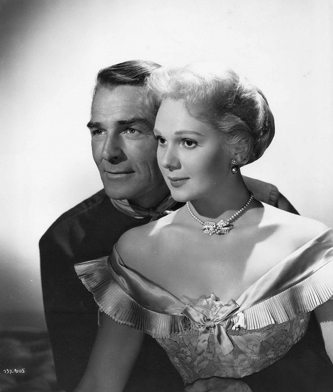 Aurora de redención - Promoción - Randolph Scott, Adele Jergens