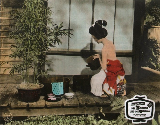The Barbarian and the Geisha - Lobby karty - Eiko Ando