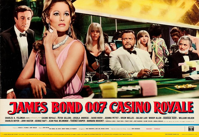 Casino Royale - Lobby Cards - Peter Sellers, Ursula Andress, Orson Welles