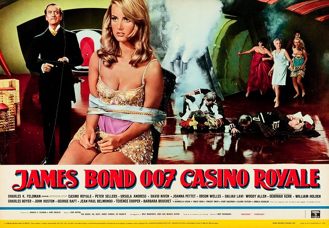 Casino Royale - Lobby Cards - David Niven, Barbara Bouchet