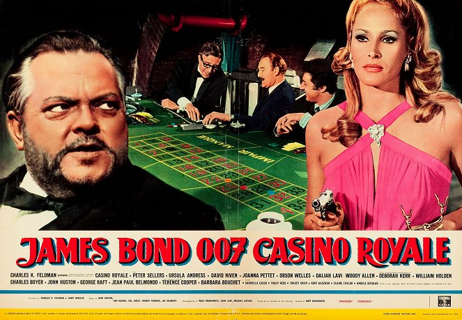 Casino Royale - Lobbykaarten - Orson Welles, Ursula Andress