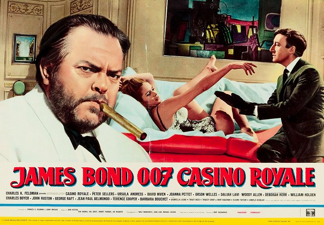 Casino Royale - Fotocromos - Orson Welles, Ursula Andress, Peter Sellers