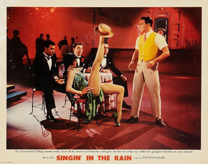 Spievanie v daždi - Fotosky - Cyd Charisse, Gene Kelly