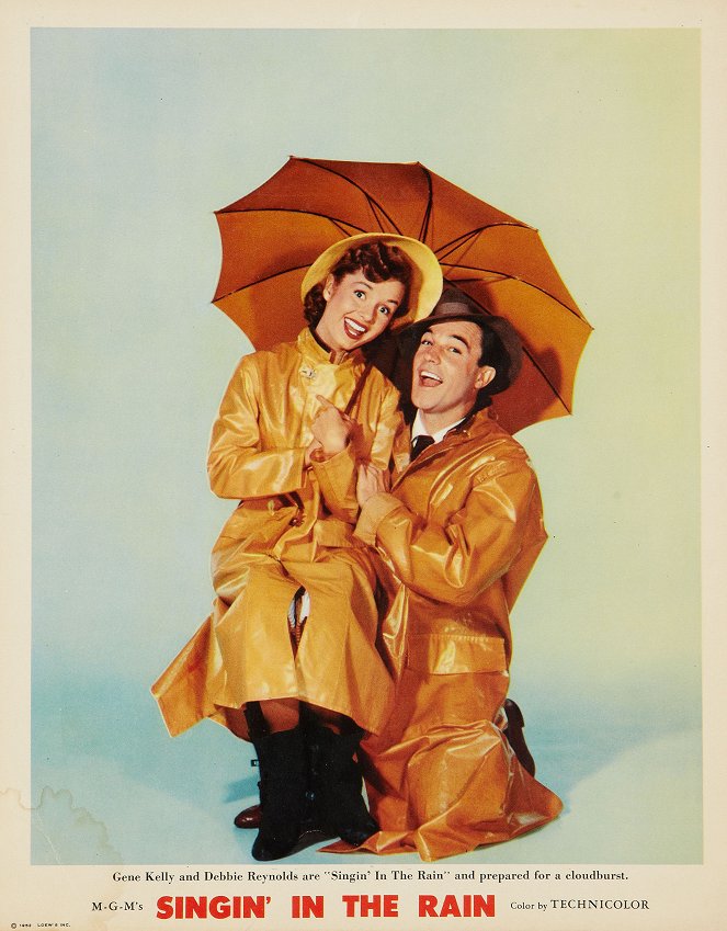 Chantons sous la pluie - Cartes de lobby - Debbie Reynolds, Gene Kelly