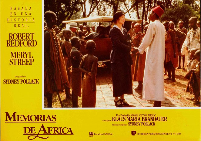 Jenseits von Afrika - Lobbykarten - Meryl Streep