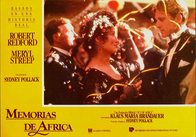 África Minha - Cartões lobby - Meryl Streep, Robert Redford